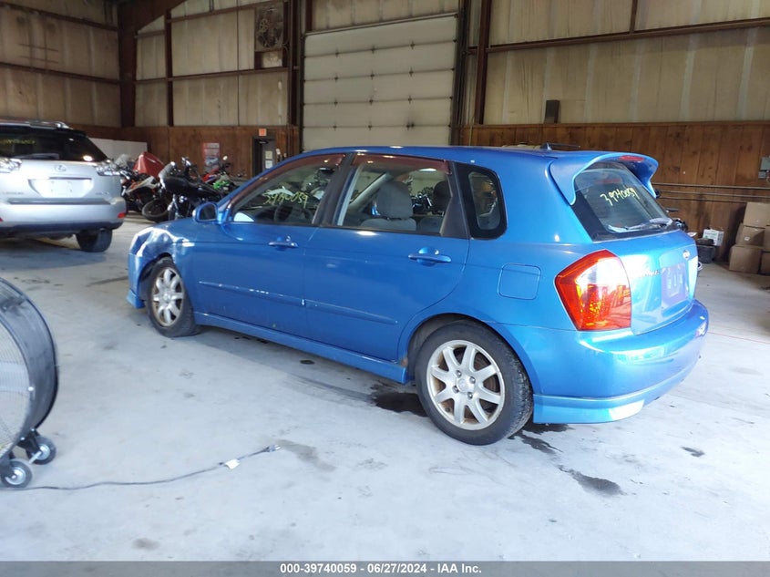 2006 Kia Spectra5 VIN: KNAFE162265314090 Lot: 39740059