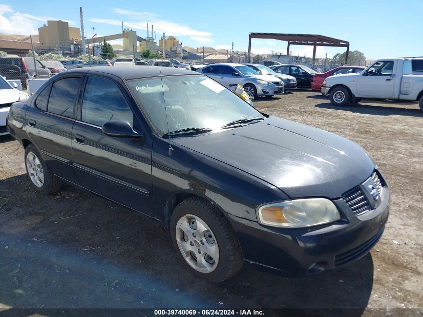 2006 Nissan Sentra 1.8S VIN: 3N1CB51D66L586840 Lot: 39740069