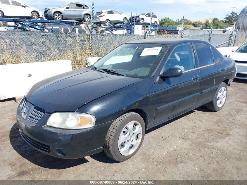 2006 Nissan Sentra 1.8S VIN: 3N1CB51D66L586840 Lot: 39740069