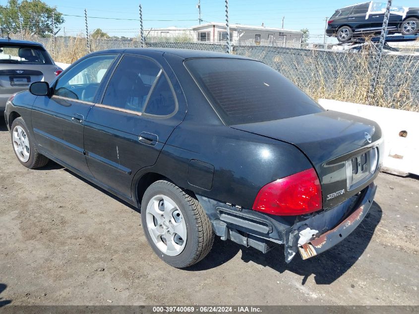 2006 Nissan Sentra 1.8S VIN: 3N1CB51D66L586840 Lot: 39740069