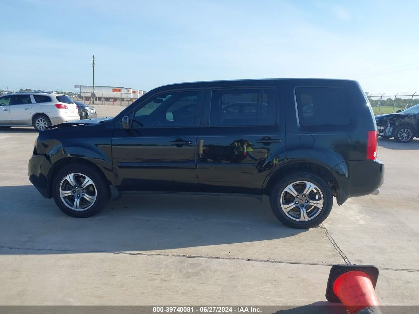 2015 Honda Pilot Se VIN: 5FNYF3H36FB035170 Lot: 39740081