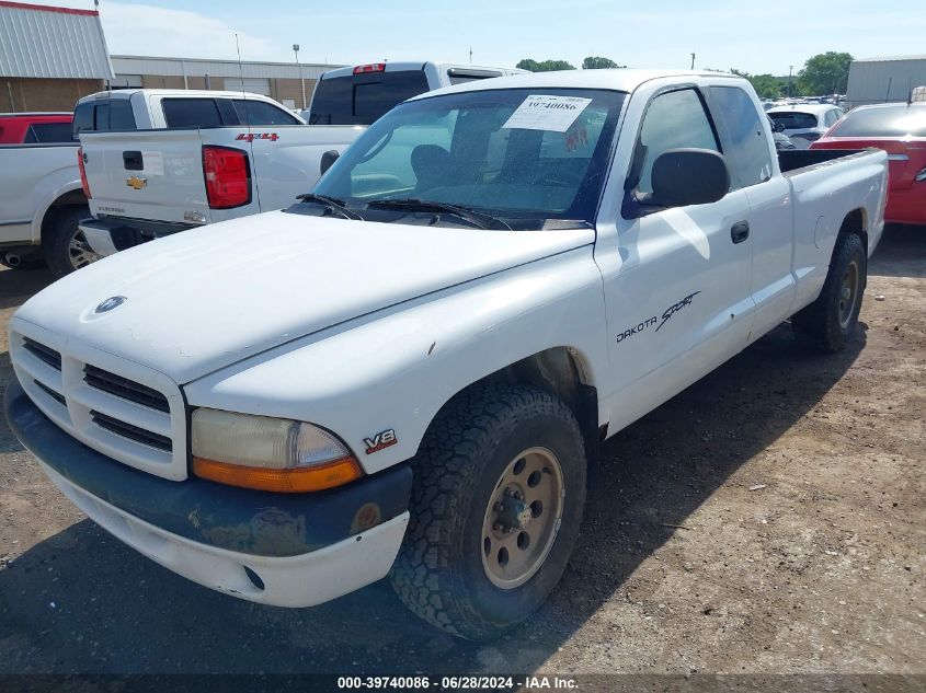 2000 Dodge Dakota Slt/Sport VIN: 1B7GL22NXYS546072 Lot: 39740086