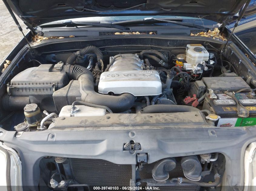 2003 Toyota 4Runner Sr5 Sport V8 VIN: JTEBT14R830004361 Lot: 39740103