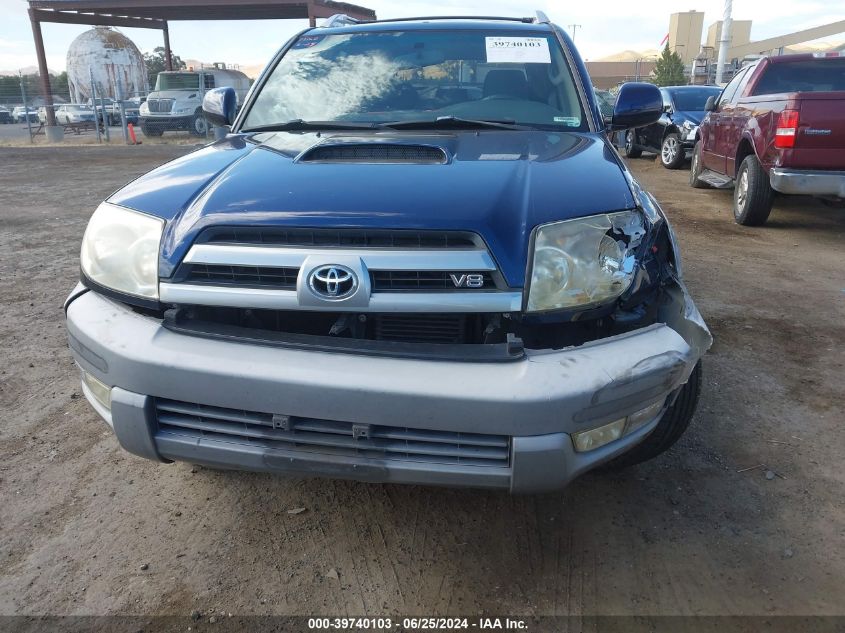 2003 Toyota 4Runner Sr5 Sport V8 VIN: JTEBT14R830004361 Lot: 39740103