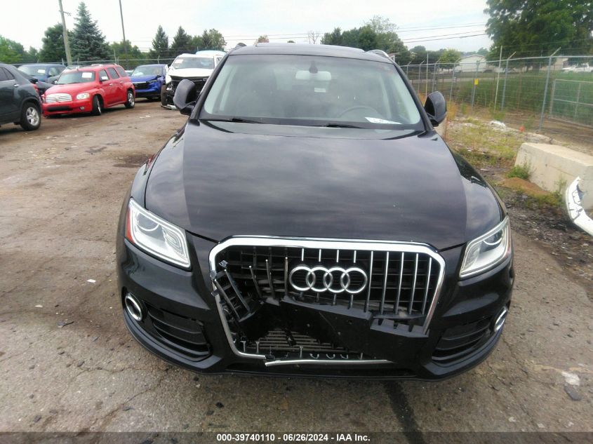 2017 Audi Q5 Premium VIN: WA1C2AFP1HA080832 Lot: 39740110