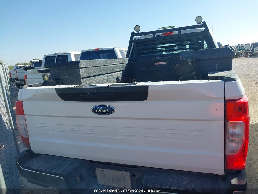 2021 Ford F250 Super Duty VIN: 1FT7W2B66MED04534 Lot: 39740116