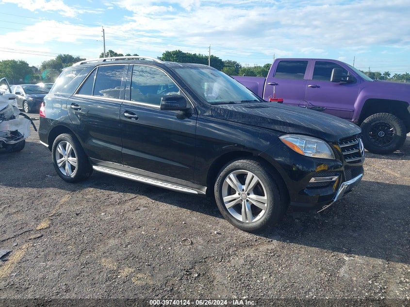 2015 Mercedes-Benz Ml 350 350 VIN: 4JGDA5JB2FA610248 Lot: 39740124
