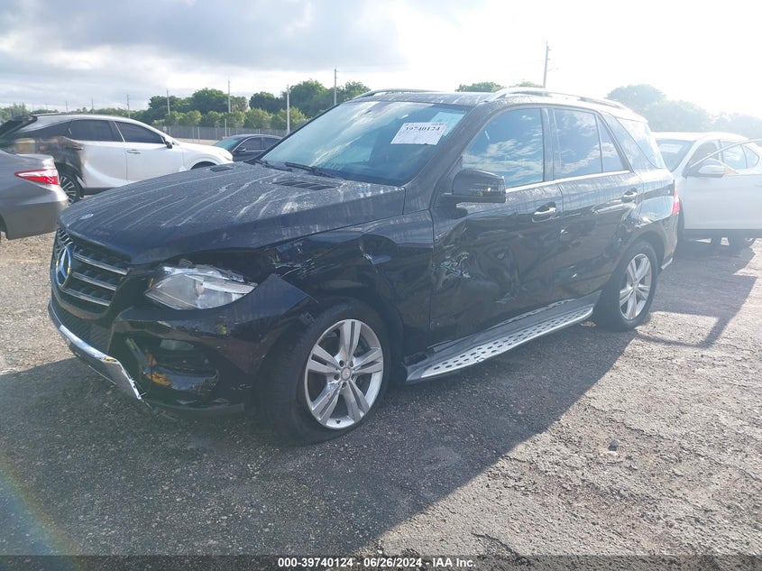 2015 Mercedes-Benz Ml 350 350 VIN: 4JGDA5JB2FA610248 Lot: 39740124