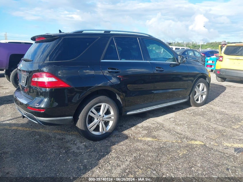 2015 Mercedes-Benz Ml 350 350 VIN: 4JGDA5JB2FA610248 Lot: 39740124
