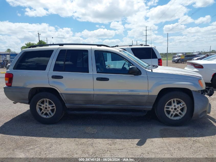 2004 Jeep Grand Cherokee Laredo/Columbia/Freedom VIN: 1J4GW48S14C141037 Lot: 39740125