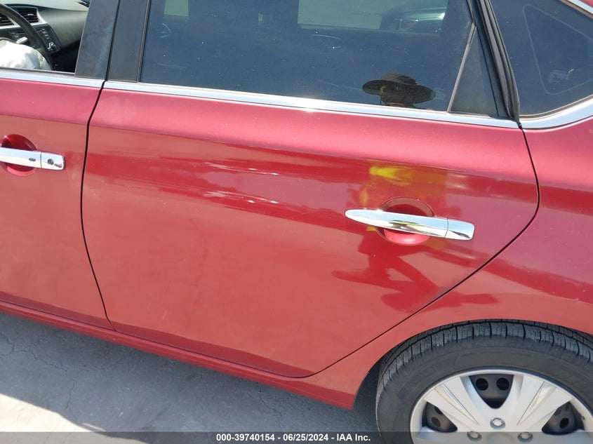 2017 Nissan Sentra Sv VIN: 3N1AB7APXHY243581 Lot: 39740154