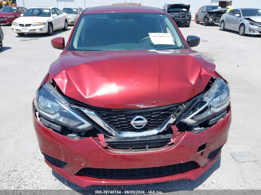 2017 Nissan Sentra Sv VIN: 3N1AB7APXHY243581 Lot: 39740154