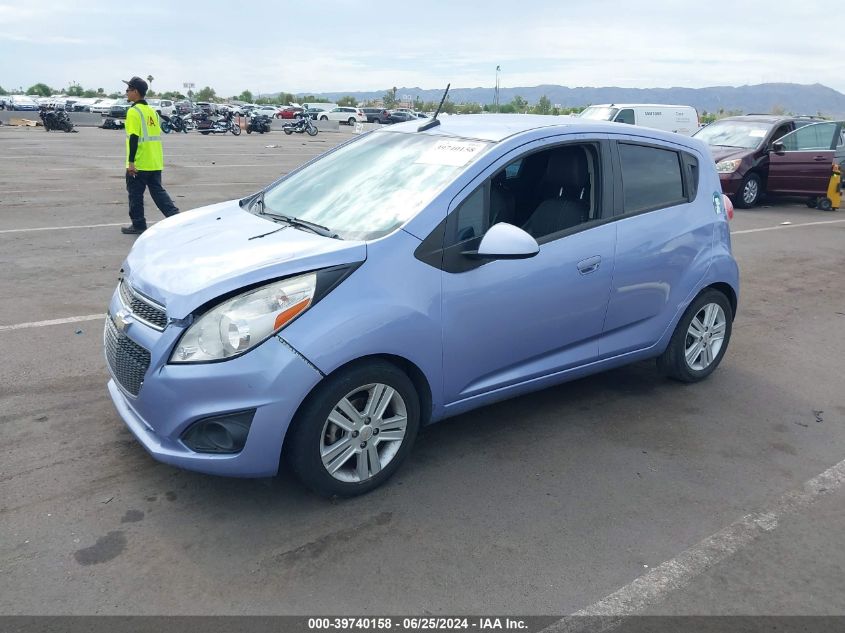 2014 Chevrolet Spark Ls Auto VIN: KL8CB6S98EC581591 Lot: 39740158