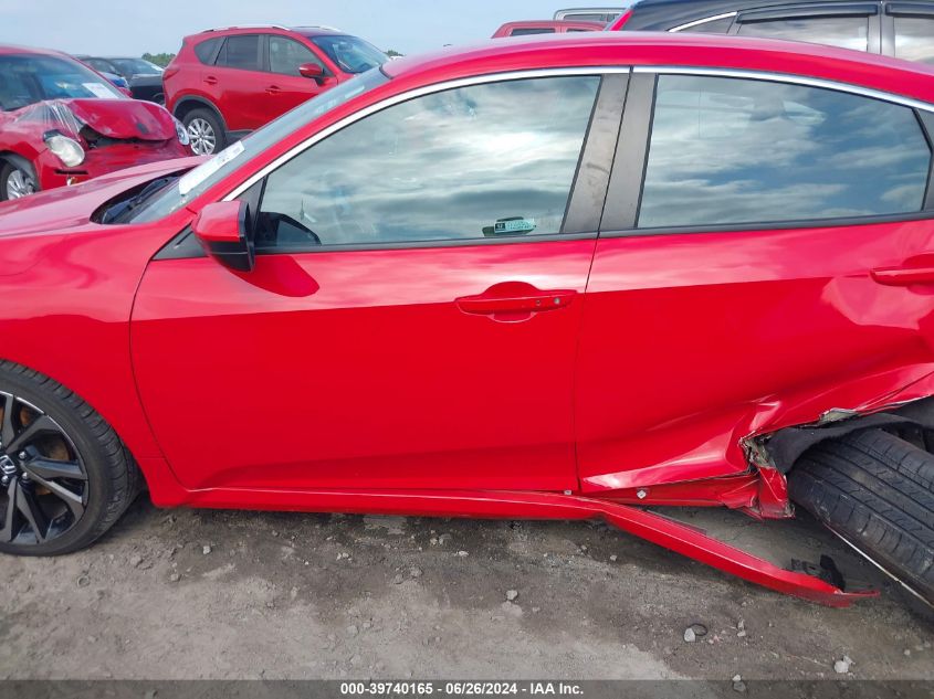 2020 Honda Civic Sport VIN: 2HGFC2F80LH548642 Lot: 39740165