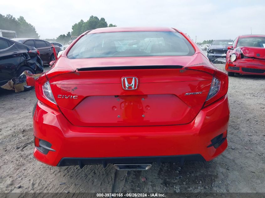 2020 Honda Civic Sport VIN: 2HGFC2F80LH548642 Lot: 39740165