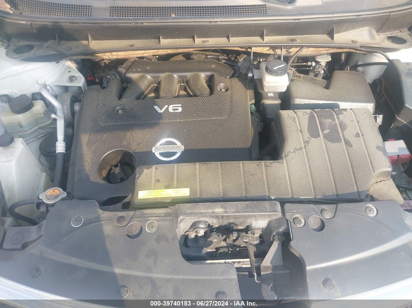 2011 Nissan Murano S/Sl/Le VIN: JN8AZ1MW6BW165540 Lot: 39740183