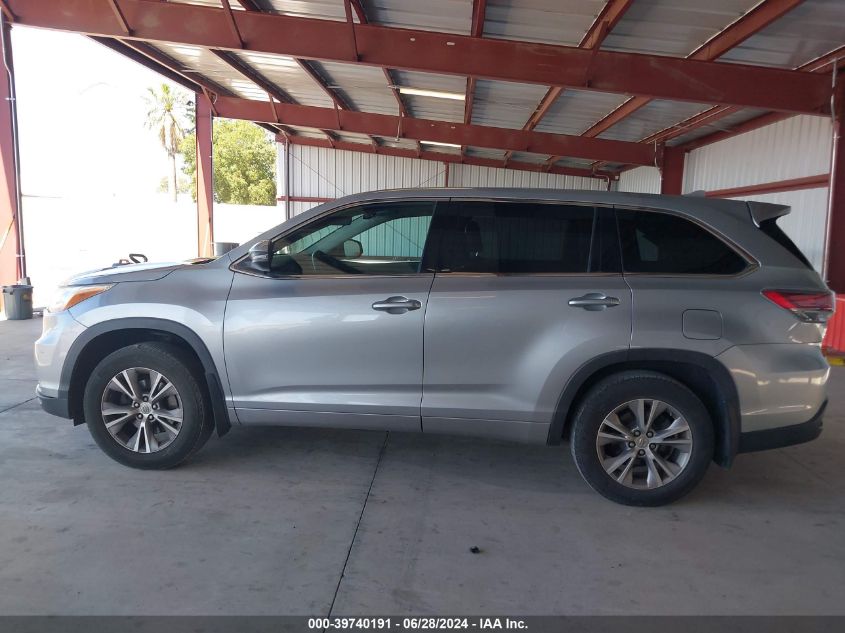 2015 Toyota Highlander Le Plus V6 VIN: 5TDBKRFH9FS077668 Lot: 39740191