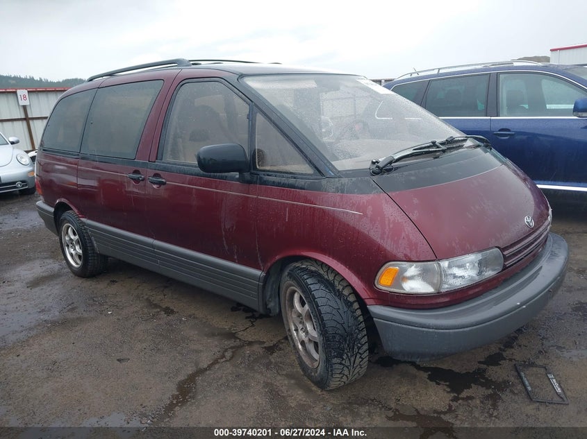 1993 Toyota Previa Le VIN: JT3AC12R8P1062123 Lot: 39740201