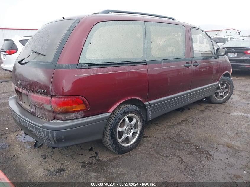 1993 Toyota Previa Le VIN: JT3AC12R8P1062123 Lot: 39740201