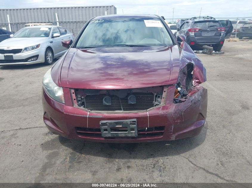 2009 Honda Accord 2.4 Ex-L VIN: 1HGCP26879A096980 Lot: 39740224