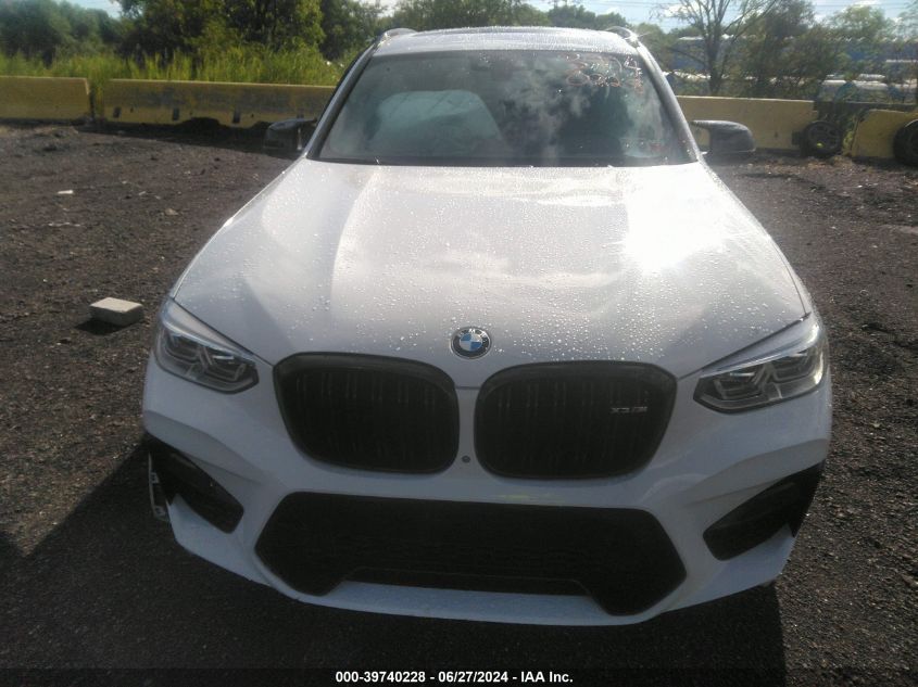 2020 BMW X3 M Competition VIN: 5YMTS0C05L9B22138 Lot: 39740228