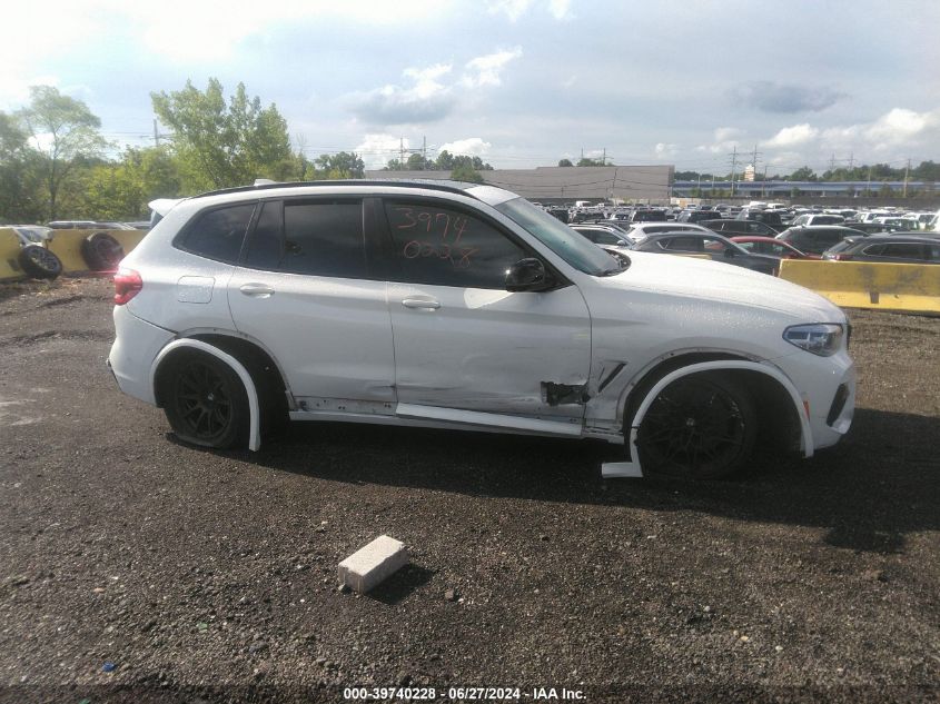 2020 BMW X3 M Competition VIN: 5YMTS0C05L9B22138 Lot: 39740228