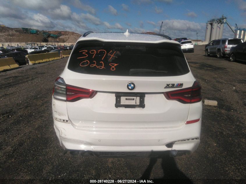 2020 BMW X3 M Competition VIN: 5YMTS0C05L9B22138 Lot: 39740228