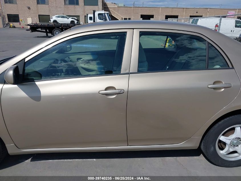 2009 Toyota Corolla Le VIN: 1NXBU40E19Z078921 Lot: 39740235