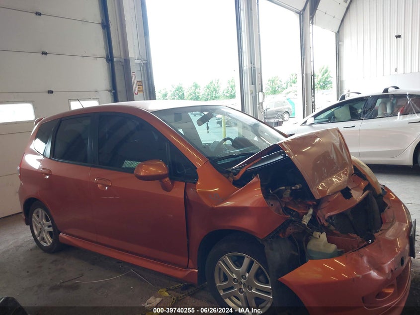 2007 Honda Fit S VIN: JHMGD38657S016964 Lot: 39740255