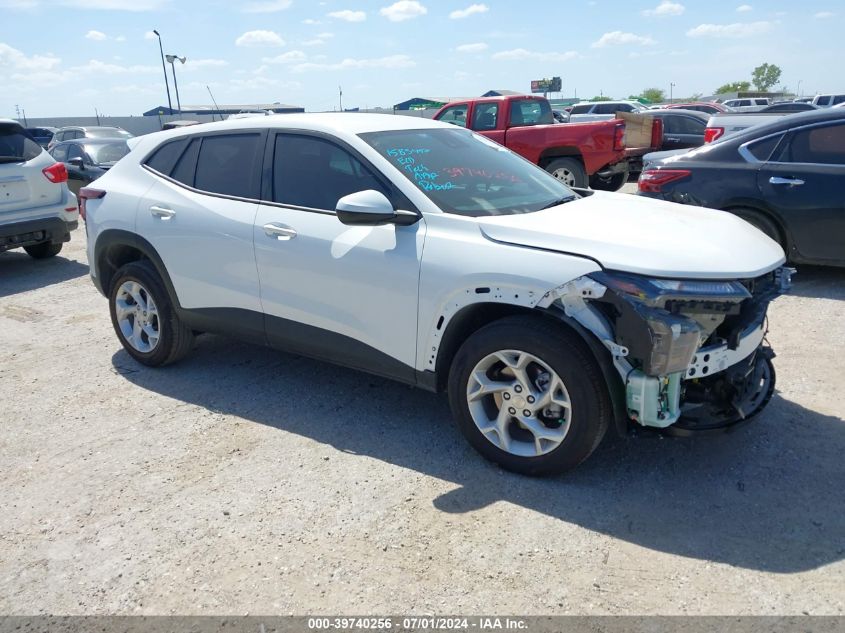 2024 Chevrolet Trax Fwd Sp VIN: KL77LFE22RC238508 Lot: 39740256