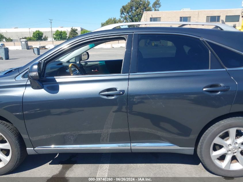 2010 Lexus Rx 350 VIN: 2T2ZK1BAXAC027092 Lot: 39740260