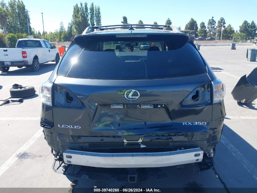 2010 Lexus Rx 350 VIN: 2T2ZK1BAXAC027092 Lot: 39740260
