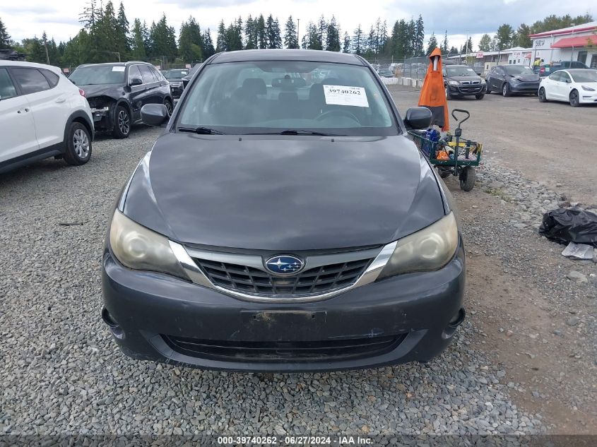 2008 Subaru Impreza 2.5I VIN: JF1GE61628H528003 Lot: 39740262