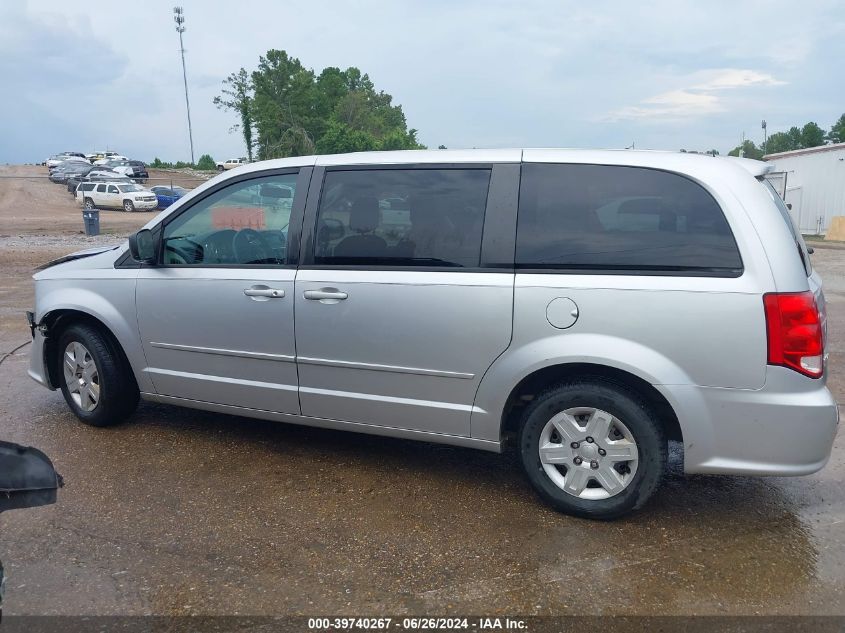 2011 Dodge Grand Caravan Express VIN: 2D4RN4DG8BR763970 Lot: 39740267