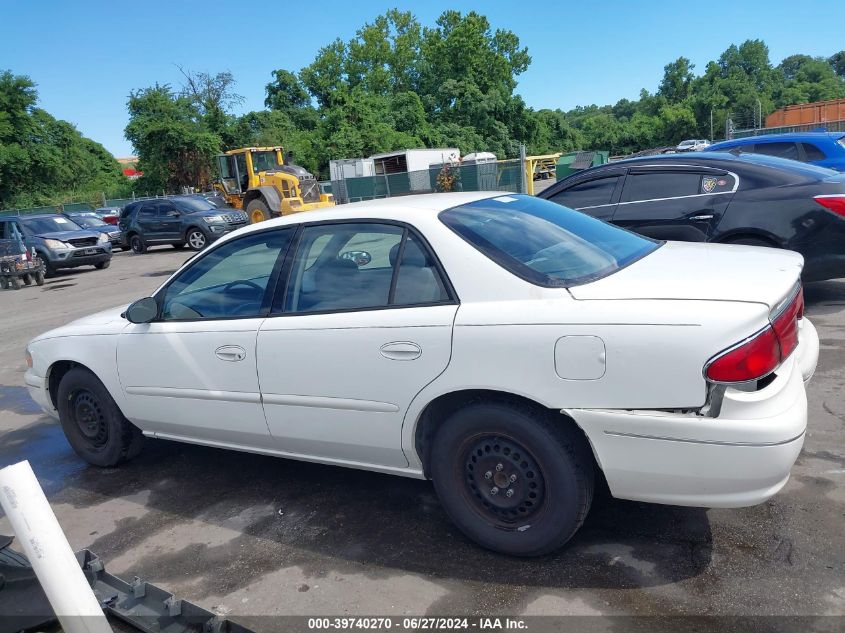 2003 Buick Century Custom VIN: 2G4WS52J031184478 Lot: 39740270