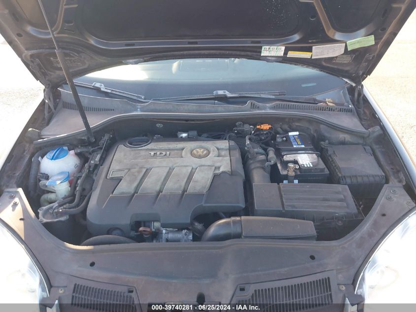 2009 Volkswagen Jetta Tdi VIN: 3VWAL71K59M025875 Lot: 39740281