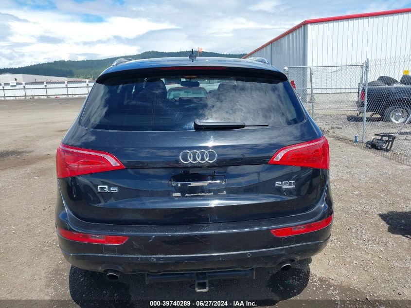 2012 Audi Q5 2.0T Premium VIN: WA1LFAFP0CA029271 Lot: 39740289