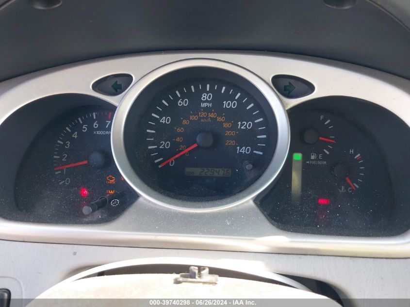 2005 Toyota Highlander VIN: JTEDD21A450125188 Lot: 39740298