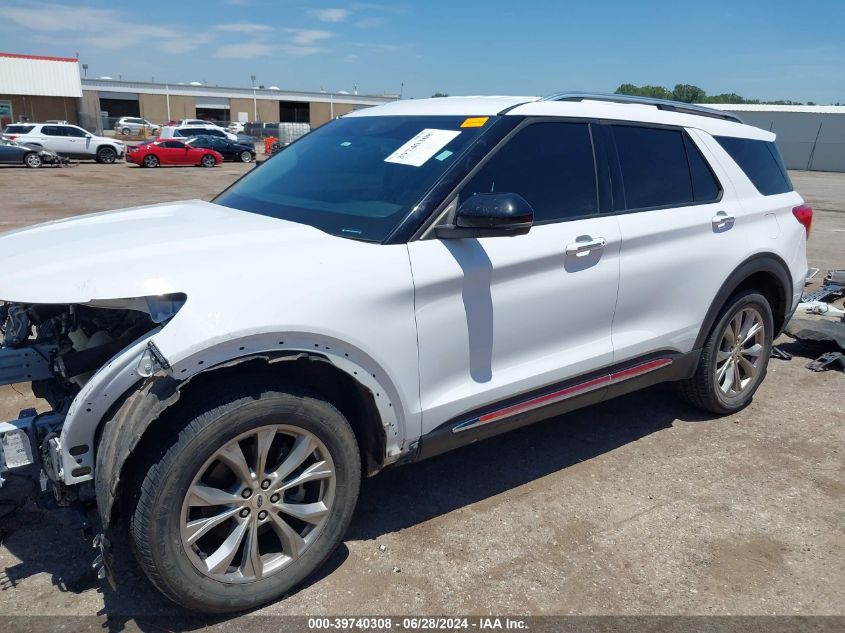 2021 Ford Explorer Limited VIN: 1FMSK8FH2MGA84510 Lot: 39740308