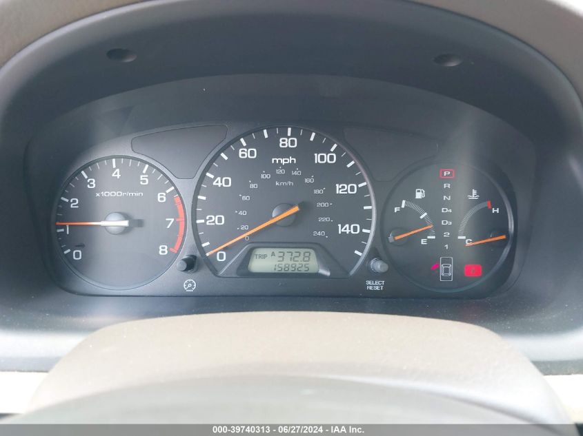 2000 Honda Accord Se VIN: JHMCG5678YC020984 Lot: 39740313