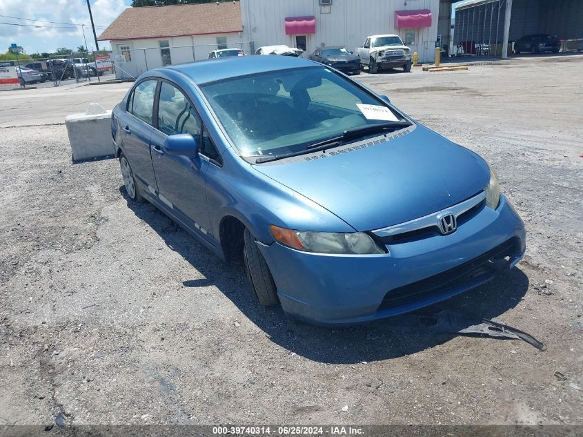 1HGFA16557L088540 2007 Honda Civic Lx