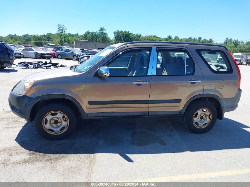 2004 Honda Cr-V Lx VIN: SHSRD78454U245632 Lot: 39740316