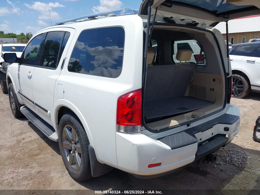 2013 Nissan Armada Platinum VIN: 5N1BA0NE8DN610839 Lot: 39740324
