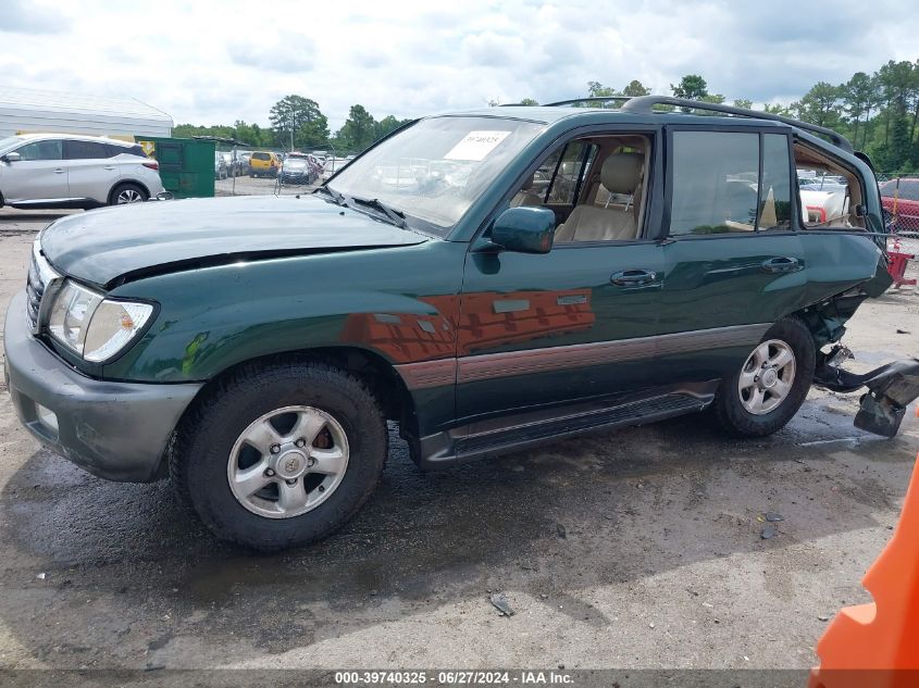 2000 Toyota Land Cruiser VIN: JT3HT05J0Y0125253 Lot: 39740325