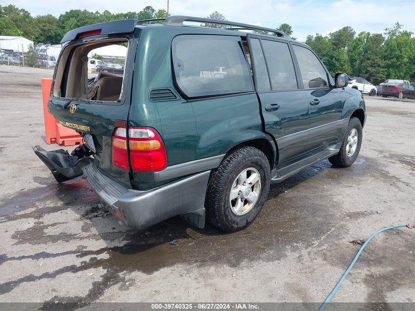 2000 Toyota Land Cruiser VIN: JT3HT05J0Y0125253 Lot: 39740325