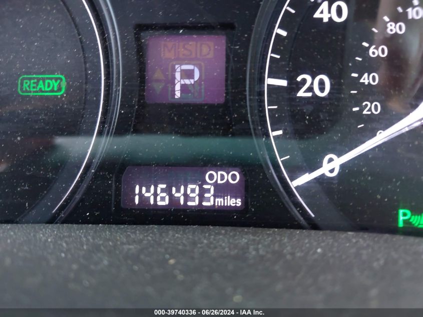 2013 Lexus Rx 450H VIN: JTJBC1BA8D2445993 Lot: 39740336