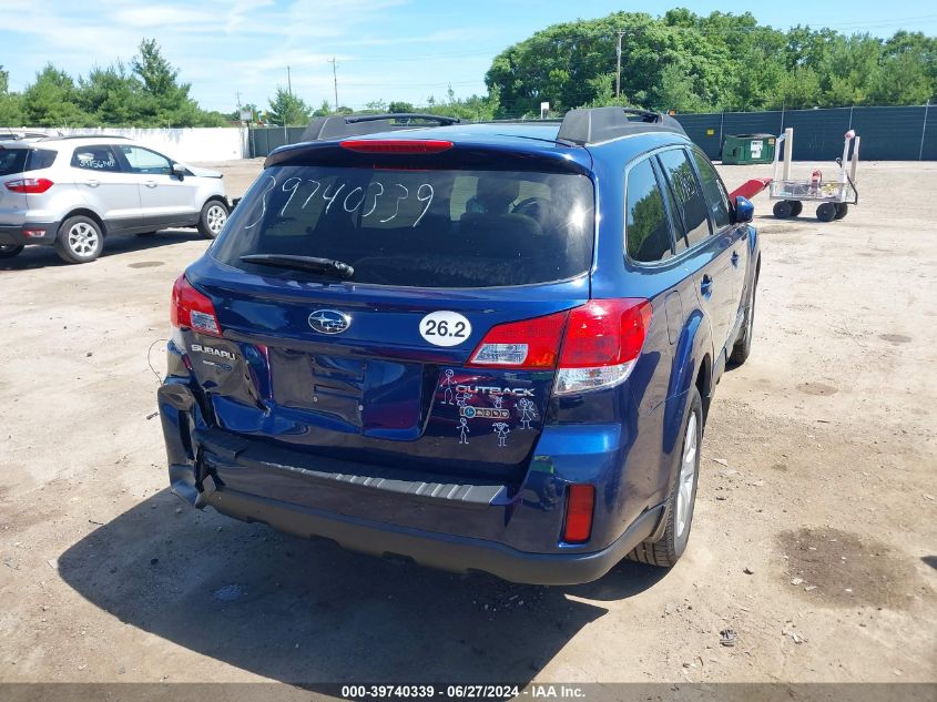 2011 Subaru Outback 2.5I Premium VIN: 4S4BRCGC4B3416503 Lot: 39740339