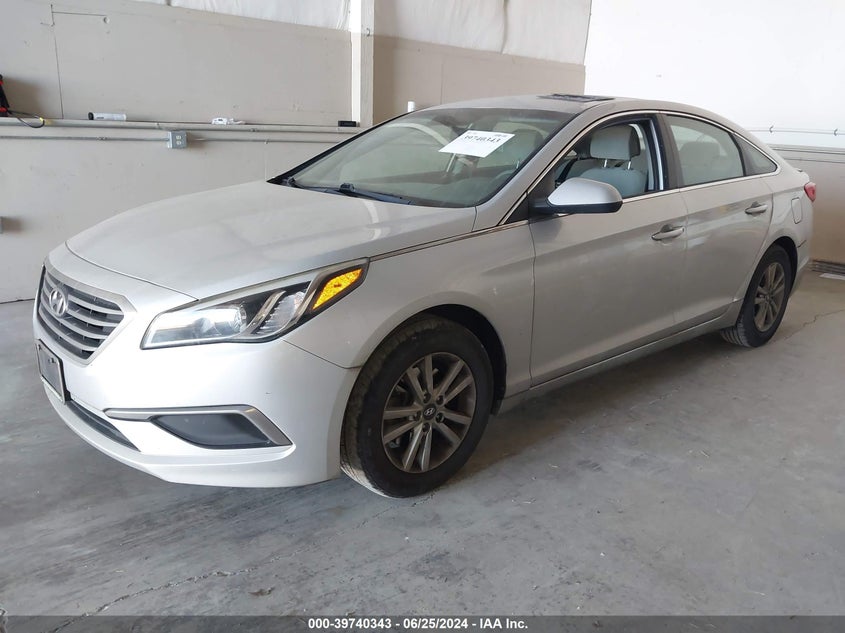 2016 Hyundai Sonata VIN: 5NPE24AF5GH393730 Lot: 39740343