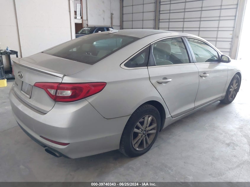 2016 Hyundai Sonata VIN: 5NPE24AF5GH393730 Lot: 39740343