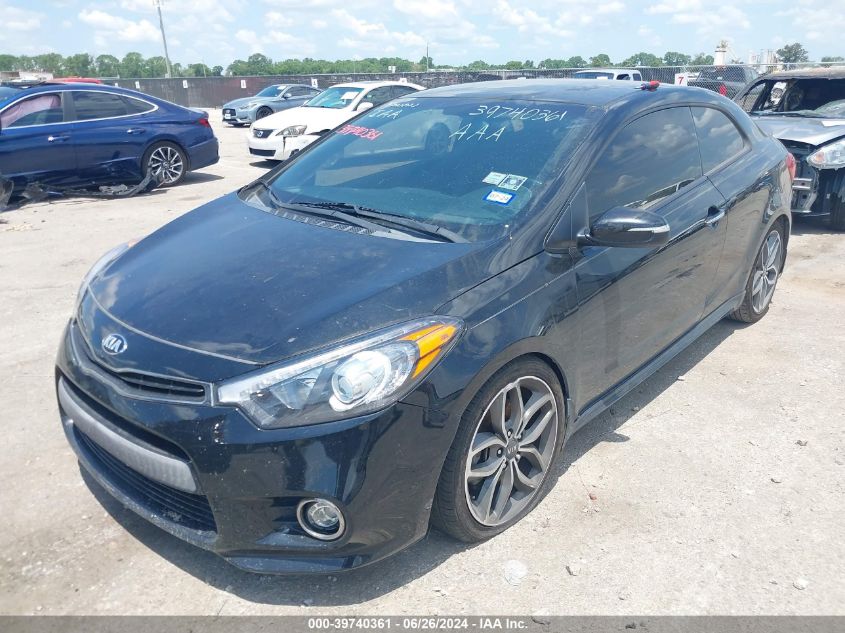 2015 Kia Forte Koup Sx VIN: KNAFZ6A3XF5378573 Lot: 39740361